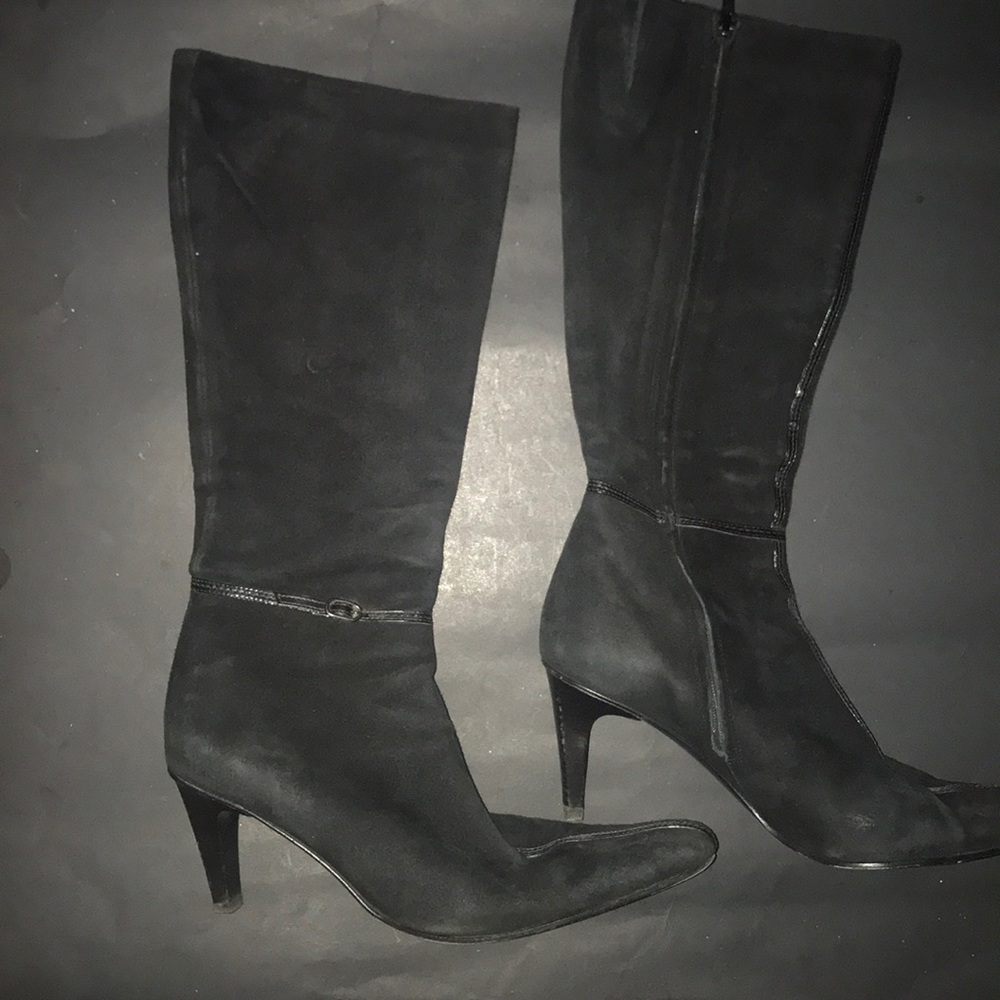 Black Suede Boots